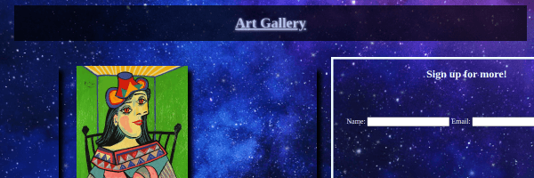 Learn Art Gallery V1